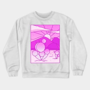 Desert Landscape Crewneck Sweatshirt